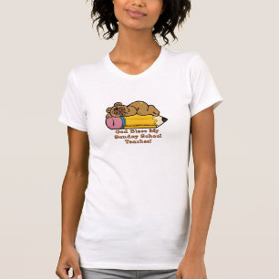 T-shirt Lápis de Professores da Escola de Domingo