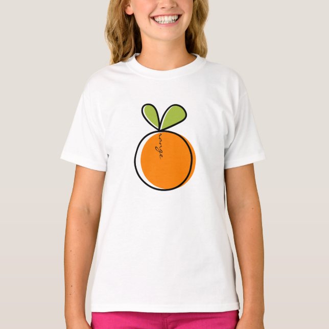 T-Shirt Laranja (Frente)
