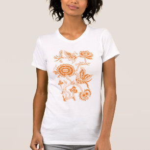 T-shirt LARANJA Batik Chinês