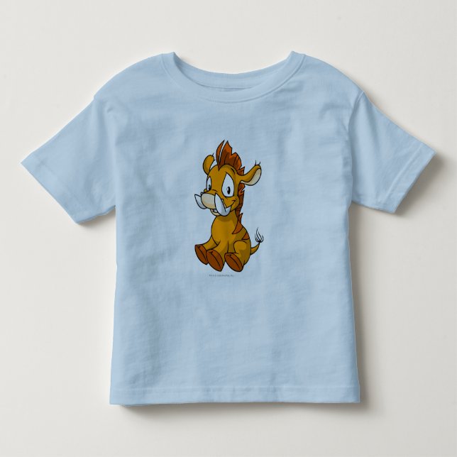 T-shirt Laranja de Moehog (Frente)