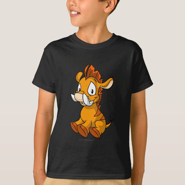 T-shirt Laranja de Moehog (Frente)