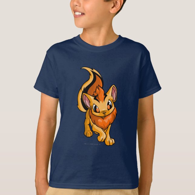T-shirt Laranja de Xweetok (Frente)