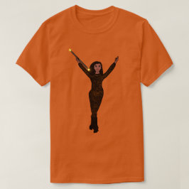 T-Shirt Laranja Queimado
