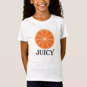 T-shirt Laranja suculenta - o Bella das meninas+ do