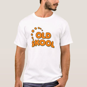 T-shirt Laranja velha de Skool