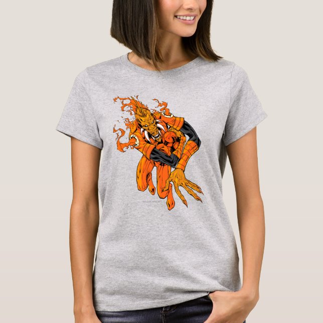 T-shirt Larfleeze - Agente Laranja 7 (Frente)