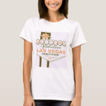 T-shirt Las Vegas Honeymoon<br><div class="desc">Pop art design de Las Vegas</div>