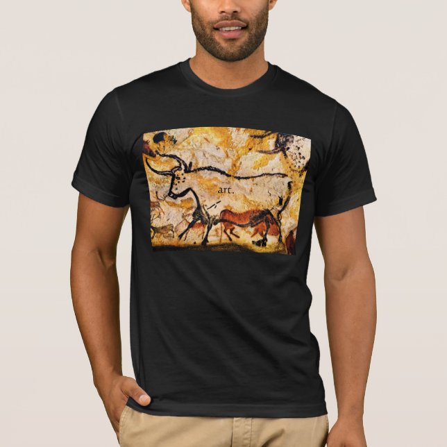 T-shirt Lascaux, France, pintura de caverna (Frente)