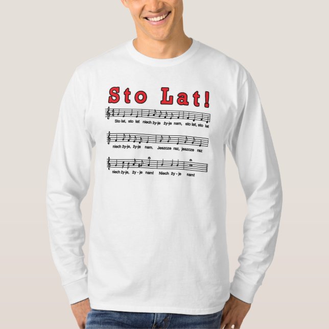 T-shirt Lat de Sto! Canção (Frente)