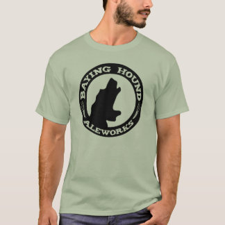 T-shirt latindo do cão dos homens