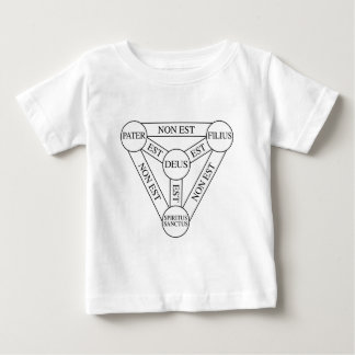 T-shirt Latino do diagrama da trindade