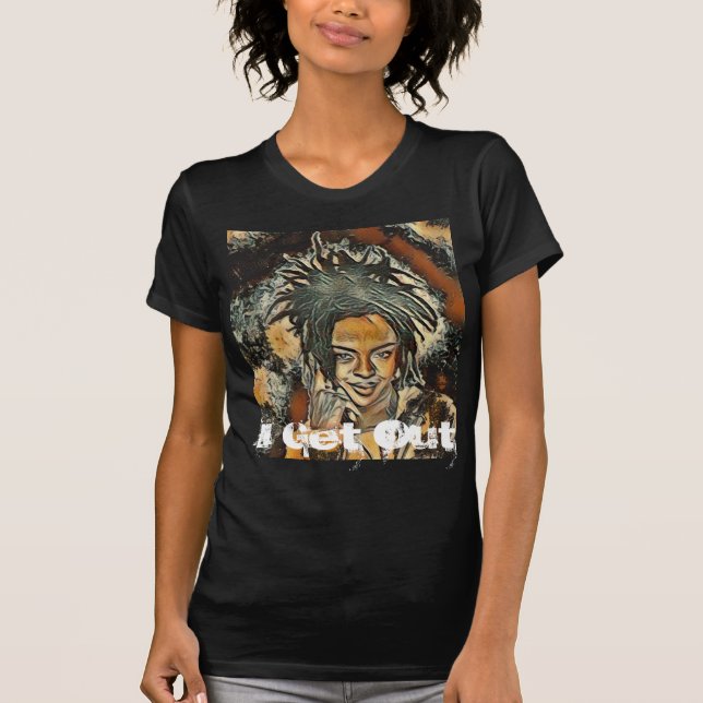 T-shirt Lauryn Hill que eu saio (Frente)