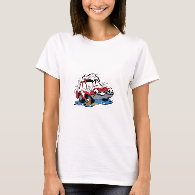T-shirt Lavagem de carros (Frente)