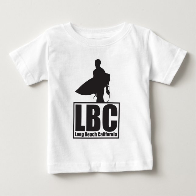 T-shirt LBC - Surf - Preto (Frente)