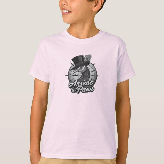 t-shirt "le BLACK & WHITE" (Frente)