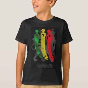 T-shirt Leão África de Zion da reggae de Rasta a Jamaica