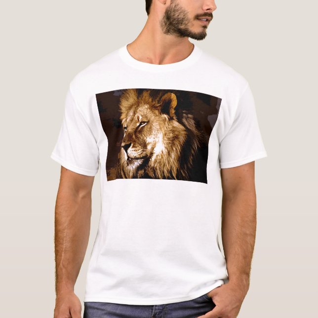 T-shirt Leão Africano (Frente)