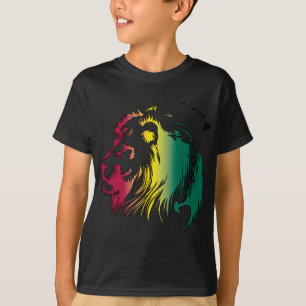 T-shirt Leão de Rasta