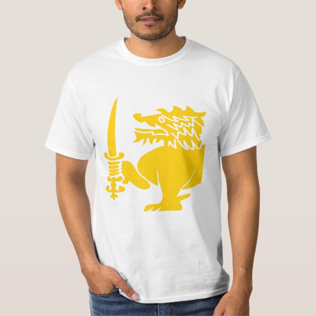 T-shirt Leão de Sri Lanka (Frente)