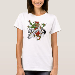 T-shirt Leão do Tartan de Burnett
