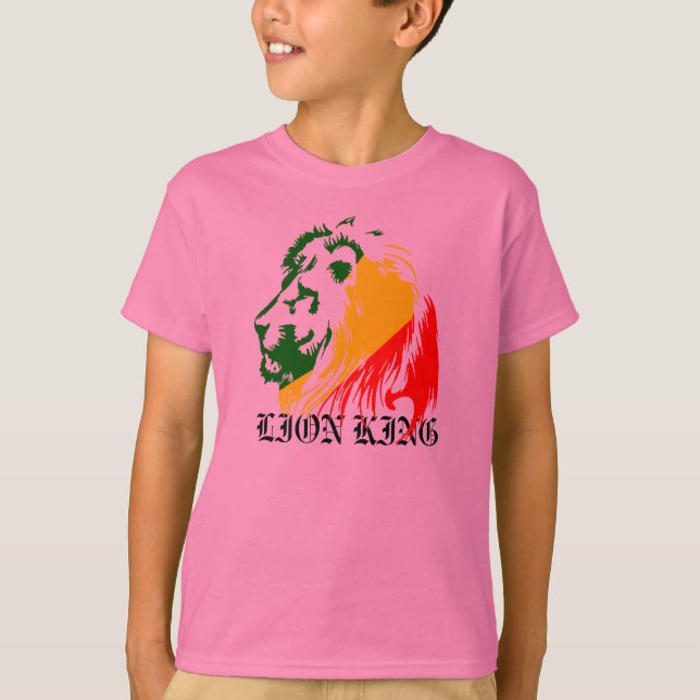 T-SHIRT LEÃO KING (Frente)