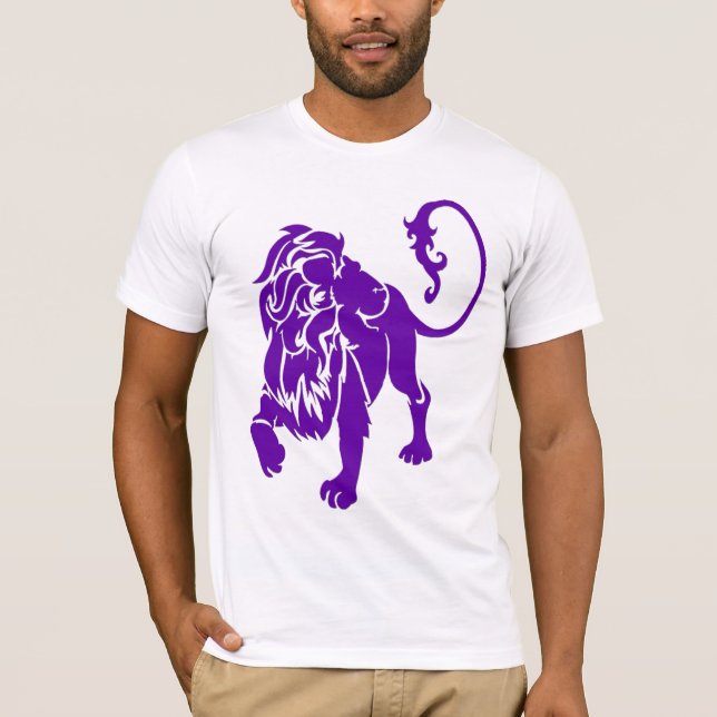 T-shirt leão roxo (Frente)