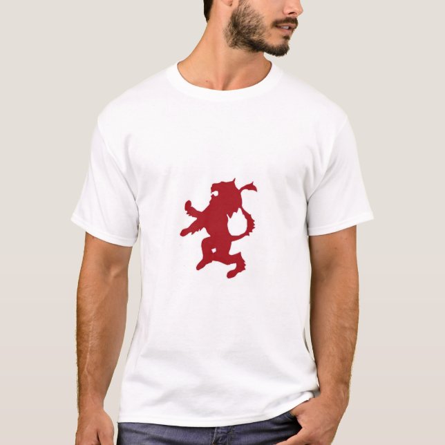 T-shirt Leão vermelho (Frente)