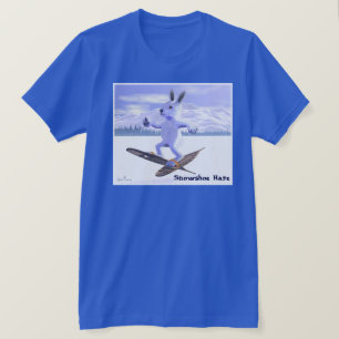 T-shirt Lebre de sapato de neve