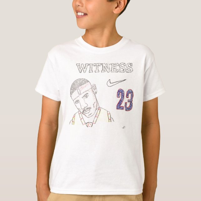 T-shirt Lebron 23 - Vencedor 11.02.09 (Frente)
