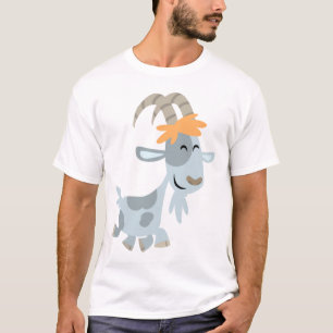 T-shirt legal bonito das crianças da cabra dos