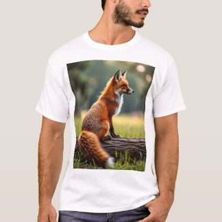 t-shirt legal com design de raposa original