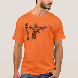 T-shirt legal da arma da arte gráfica da pistola