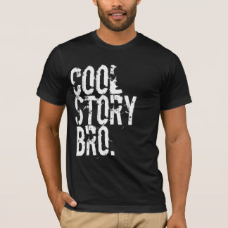T-shirt legal de Bro da história