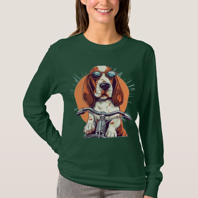 T-Shirt legal de hound basset basset (Frente)
