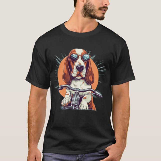 T-Shirt legal de hound basset basset (Frente)