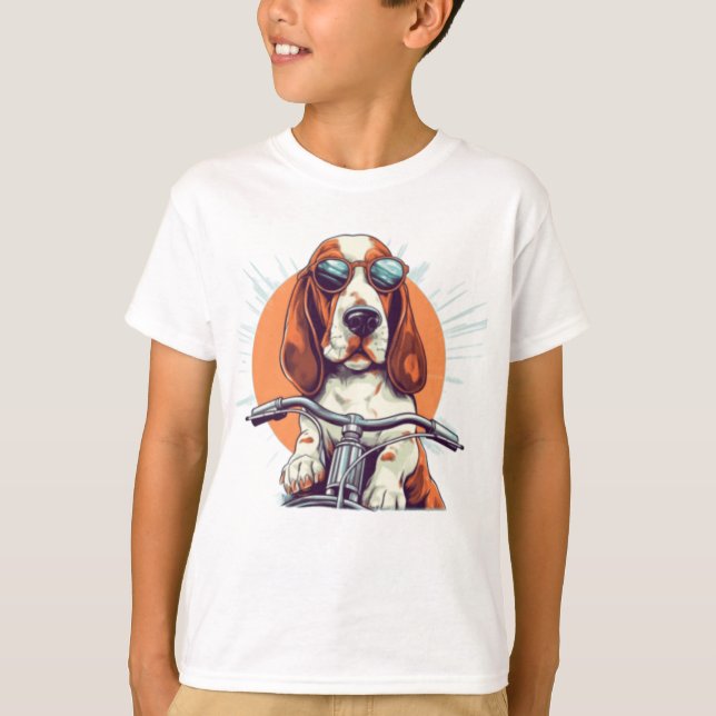 T-Shirt legal de hound basset basset (Frente)