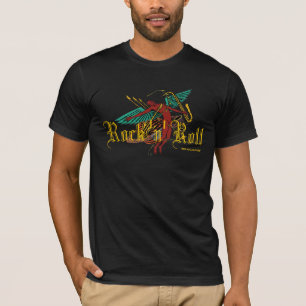 T-shirt legal do abstrato da música do rock and