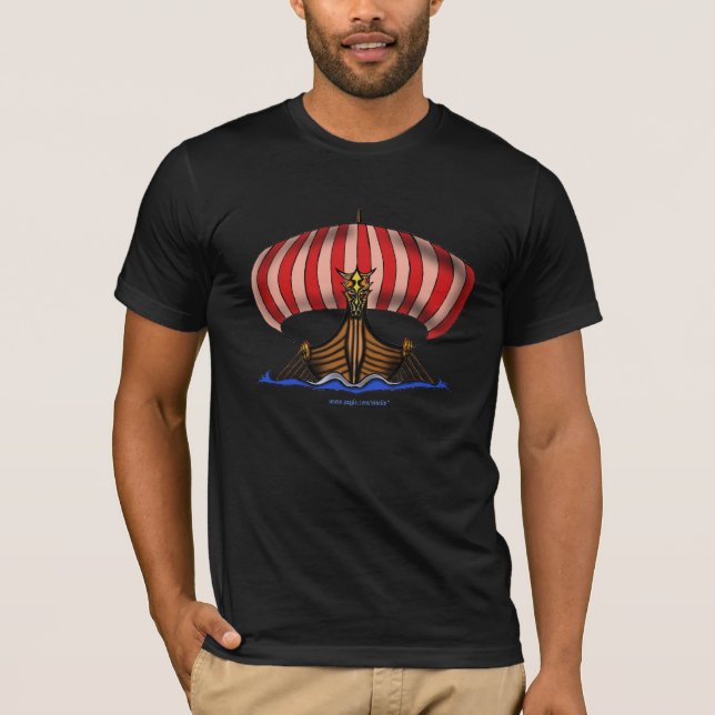 T-shirt legal do navio de Viking (Frente)