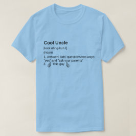 T-shirt legal do tio