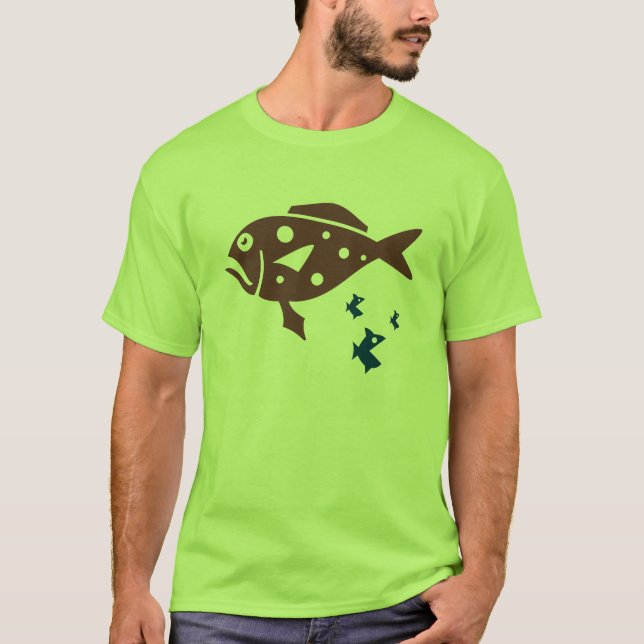 T-shirt legal dos peixes (Frente)
