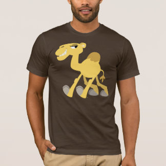 T-shirt legal e bonito do camelo dos desenhos