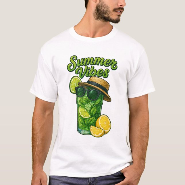T-shirt legal Summer Vibe (Frente)