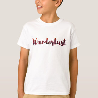 T-shirt legal /sunset do Wanderlust/viagem do