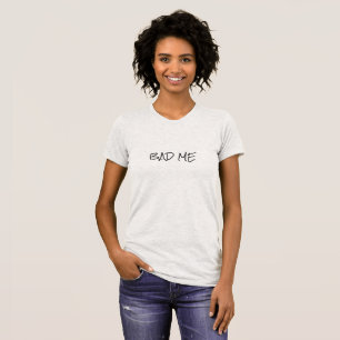 T-shirt Legal Texto Personalizado de Impressão Preto Simp