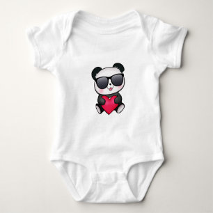 T-shirt Legal Urso Panda Óculos Solares Dia de os namorado