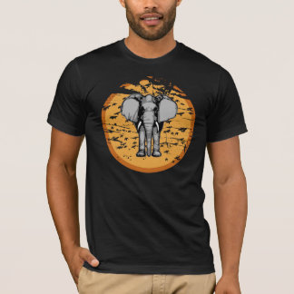 T-shirt Legal Vintage Sun e Elefante