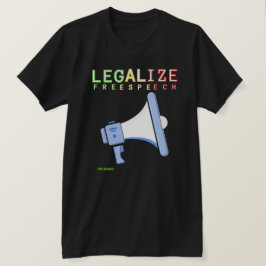 T-Shirt "LEGALIZAR LIVRE EXPRESSÃO"