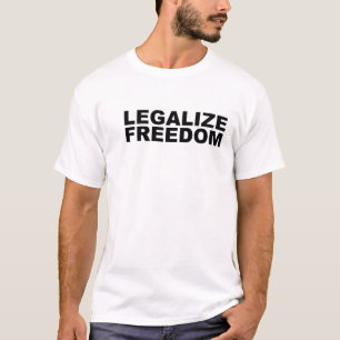 T-shirt Legalize a liberdade