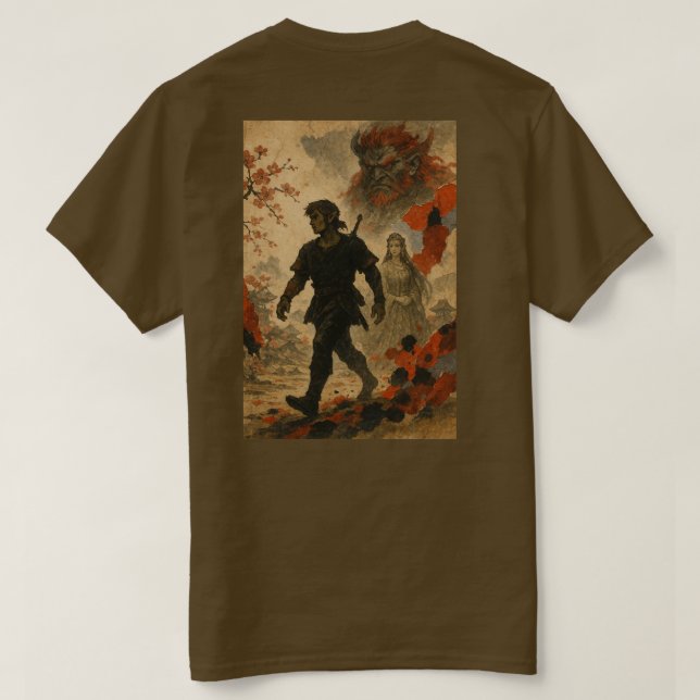 T-shirt Legend of Zelda (Verso do Design)