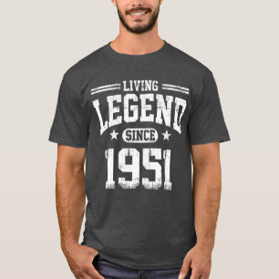 T-shirt Legenda viva desde 1951